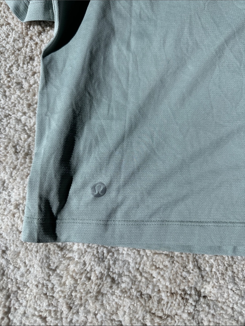 lululemon Short Sleeve Crew Tee in Sage - Picture 3 of 3